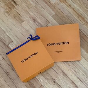 Louis Vuitton Box and Bag & Ribbon